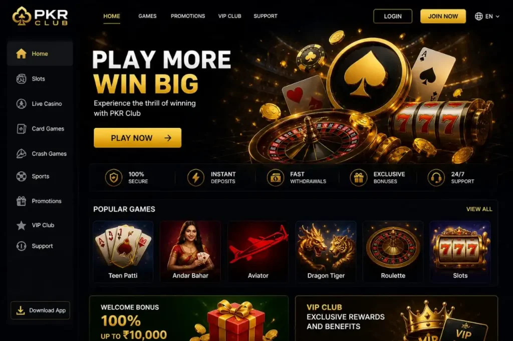 pkr club Game